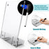 Clear Acrylic White Board, 8x6 Inches, Frameless Desktop Dry Erase Board with Magnetic Stand and Markers for Home and