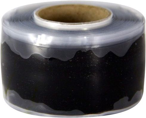 IPG Iron Grip Self-Fusing Silicone Tape, 1" x 10 ft, Black