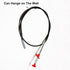 AUSAYE 79 Inch Sink Snake Drain Cleaner Tool, Drain Clog Remover Snake, Hair Remover, Tube Drain Cleaning