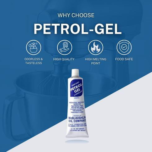 Food Grade Equipment Lubricant NSF - Premium Mineral Oil for Food Grade Grease Applications, Pack of 2