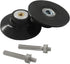 ISDVBUY 2 Pack 3 Inch 1/4" Quick Change Disc Pad Holder, Sanding Discs Holder Roll Lock Disc Pad with Shank for Die