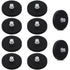 10Pcs Rubber Coated Anti-Scratch Mounting Magnets, 30LBS Neodymium Magnet Base with M5