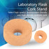 Laboratory Flask Cork Stand, Synthetic Cork Stand Mat Ring Holder for Round Bottom Flask (80mm)