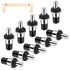Andibro Cabinet Door Repair Pins, 10 Pieces Spring Loaded Pins Replacement Repair Pins