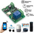 wireless jog relay momentary/self-locking switch module DIY smart home remote control wifi relay switch Ewelink App compatible with Alexa Echo Google Home IFTTT (DC1)