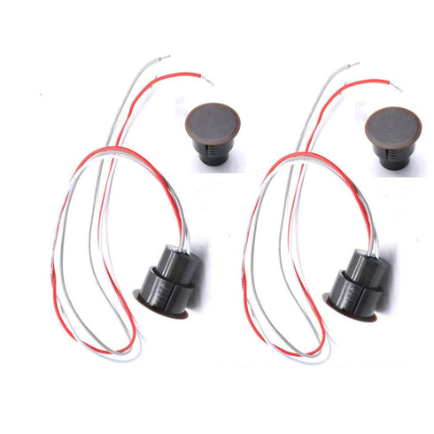 RC-36 NC+NO Recessed Security Window Door Contact Sensor Alarm Magnetic Reed Switch 2 Sets