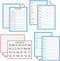 Double Sided Dry Erase Handwriting Practice Boards, Alphabet A-Z and Number 1-10 Tracing Board for Kids