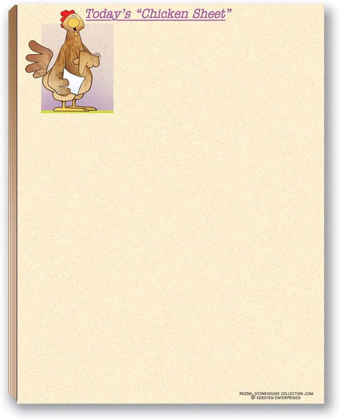 Stonehouse Collection 4 Funny Notepad Assorted Pack - Great Gift Set - 4.25 x 5.5in, 50 Sheets Per Pad