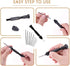 Precision Pin Vise Hand Drill with 25pcs Micro Twist Drill Bits Set for DIY Assembling