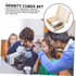 4pcs Zerodeko Science Lab Equipment Metal Density Blocks Aluminum Iron Copper Elements Cube Physics Experiment Kit