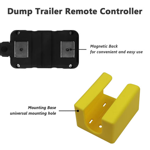 Zinger 4 12v Wire Dump Trailer Remote Control Switch DC Hydraulic Pump Power Unit Up Down Control Switch for Double