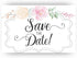 Lone Star Art Wedding Save The Date Postcards - Set of 50