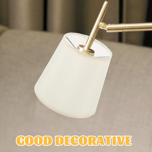 Bulb SEWACC Barrel Lamp Shade Table Lamp Light Cover Clip On Small Shade Desk Cover Replacement for Chandelier Floor