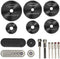 Cutting Wheels for Rotary Tool, Diamond Metal Wood Cutting Wheels, Drill Cutting Disc with 1/8" Shank, Resin Cutting Off