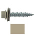 Metal ROOFING SCREWS: (250) 10 x 1" Ash Gray Hex Head Sheet Metal Roof Screw with EPDM Washer