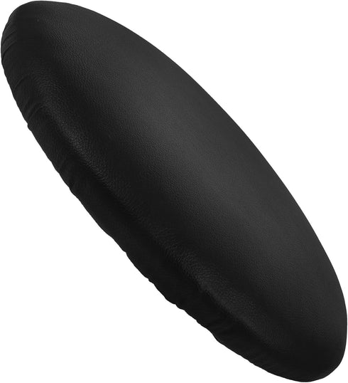 Round Swivel Chair Cushioned Bar Stool Garage Seat Replacement Pu Round Stool