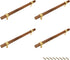 Drawer 8.66"/220mm Pulls Brass Walnut Kitchen Wardrobe Cabinet Hardware Pull Handle Adjustable