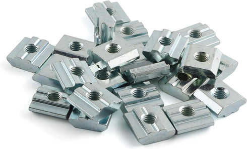 24PCS 20 Series M5 T-Nut - Sliding Nut T-Slot Nut for Aluminum Extrusion Profile 2020 Series Slot Groove