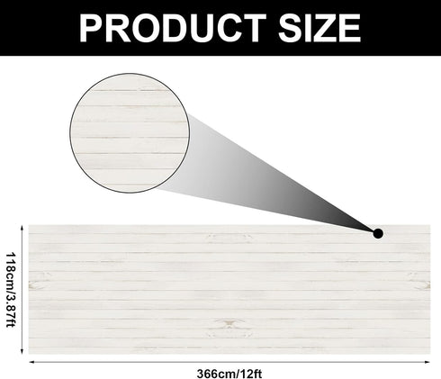 PerKoop 2 Roll Bulletin Board Paper, 3.9 x 12 Feet Background Paper for Home Office School Classroom Decorations
