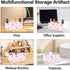 Generic Packet Coquette Bows Sweet Cupcakes Pastel Pencil Box Acrylic Shower Caddy Drink Organizer Pen Holders