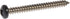 The Hillman Group 44375 8 x 2-Inch Black Pan Head Phillips Sheet Metal Screw, Stainless Steel, 15-Pack