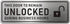 Metal Stainless Steel Door Sign - This Door To Remain Unlocked During Business Hours, Self Adhesive