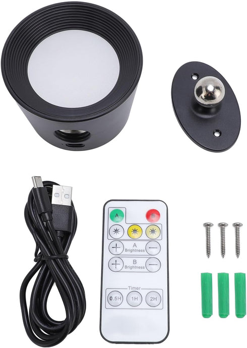 Sorandy LED Wall Sconces Lamp, Adjustable Color Temperature Flexible Rotatable Detachable Design Intelligent LED