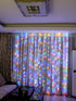Generic 100 8 LED Colorful Curtain Light for Party/Wedding/Festival/Christmas,Window Blinking String Light