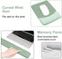 Set, MOSISO Keyboard Mouse Pad Large Gaming Mouse Pad&Rectangular Keyboard Wrist Rest&Mousepad with Wrist Rest&Coaster