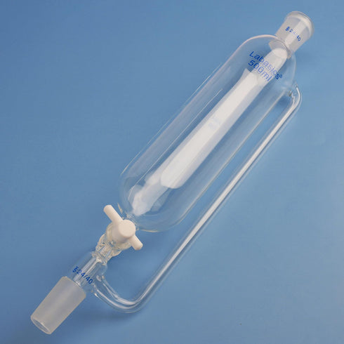 500 ml Pressure Equalizing Addition Funnel, Borosilicate Glass with PTFE Stopcock