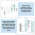 AHANDMAKER Transparent Acrylic Test Tube Rack - 12 Holes Lab Test Tube Holder for 10ml Test Tubes Chemistry Laboratory