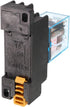 uxcell a13060500ux0313 AC 12V Coil 8 Pin Electromagnetic Power Relay with Base, Black