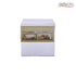 Deflecto Stackable Clear Cube Organizer with Removable Cross Style Dividers, 6 x 6 inches