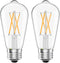 MorningLight Dimmable Vintage LED Edison Bulbs 60Watt, E26 LED Edison Bulbs 60
