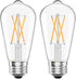MorningLight Dimmable Vintage LED Edison Bulbs 60Watt, E26 LED Edison Bulbs 60
