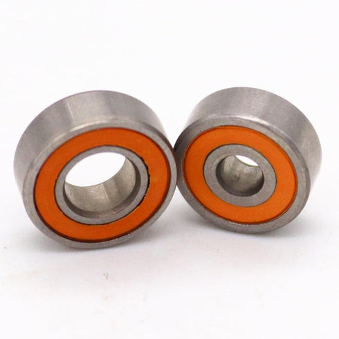 2PCS/set Ceramic Bearing SMR115-2RS CB (5X11X4mm) & S623-2RS CB (3x10x4mm) Stainless Steel Hybrid Ceramic Ball Bearing for Fishing Reel