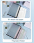 SKYDUE 7 Pocket Accordion File Organizer, Letter Size Expanding Folder with Front Pocket, Double Zipper
