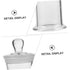 Sample Vial Laboratory Sample Jars - Glass Bottles with Lid for Magnetic Storage and Specimen
