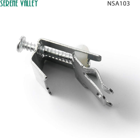 Serene Valley Topmount Sink Clips, Heavy-Duty Kitchen Sink Brackets and Supports, 10pcs Kit NSA103