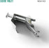 Serene Valley Topmount Sink Clips, Heavy-Duty Kitchen Sink Brackets and Supports, 10pcs Kit NSA103