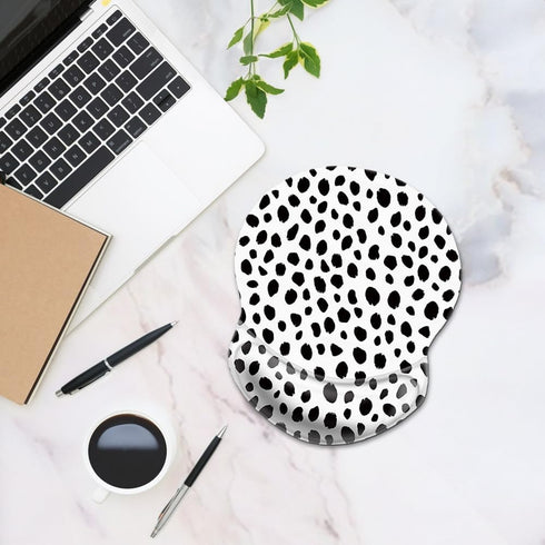 Boutilon Non-Slip Ergonomic Mouse Pad - Gel Wrist Rest Support, Gaming Mouse Pad 8.7 x 7.5 inches for Computer