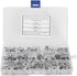 75pcs Cam Lock Fittings Cam Nut Set, 3-in-1 Connector Fastener for Furniture, Screws