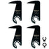 Drywall Blade for Oscillating Tool, 4 Pack, Fit Dremel, Dewalt, Fein Multimaster, Bosch, Makita