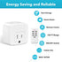 HBN Remote Control Outlet, 100FT RF Signal Wireless On Off Switch Plug for Household Appliances, 15A