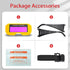Auto Darkening Welding Glasses, Safety Protective Goggles with Adjustable Shade and 2 Sensors for TIG MIG MMA Plasma