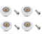 Shower Door Rollers Metal Alloy Wheels for Bathroom Glass Sliding Door Pulleys (Option A, Dia 19MM)