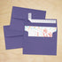 LUXPaper 4Bar A1 Invitation Envelopes | 3 5/8" x 5 1/8" | Peel & Press | 80lb. Text | Wisteria Purple | 50 Qty