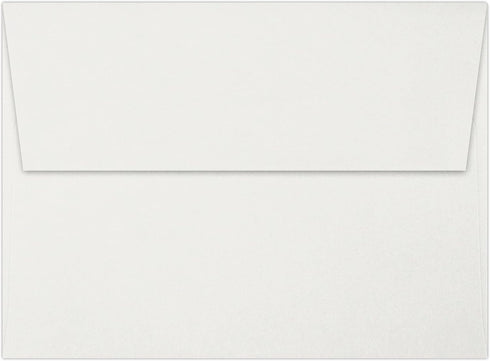 LUXPaper A6 Invitation Envelopes | Peel & Press | 4 3/4" x 6 1/2" | Natural White | 80lb. Text | 100% Cotton | 50 Qty