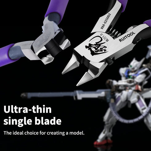 RUITOOL Model Nippers, Gundam Model Tools for Beginners, Ultra-thin Non-slip Grip, 4.7 Inch Sharp Cutters.