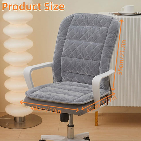 Yuthsona Kitchen,100 48cm Office Chair Cushion Desk Seat Cushion Soft Seat Pad Non-Slip Rocking Chair Pads with Ties